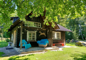 Puise saunahouse and outdoor kitchen at Matsalu Nature Park